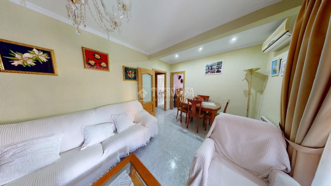 Living room of Flat for sale in Leganés  with Air Conditioner, Heating and Terrace