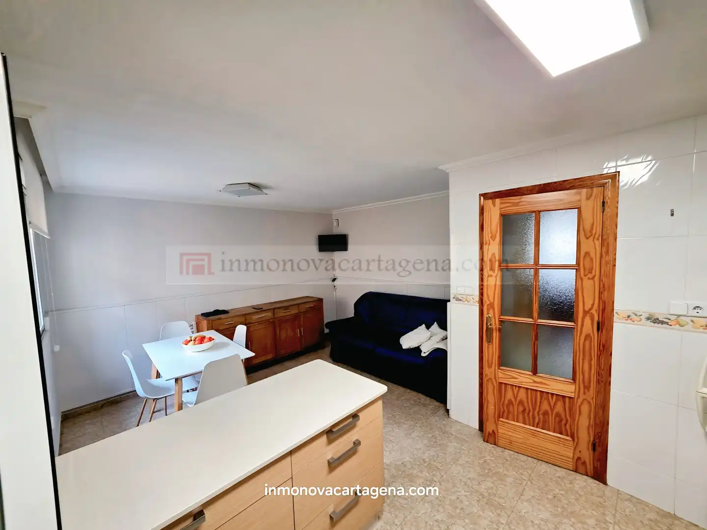 Sala de estar de Casa adosada en venta en Cartagena