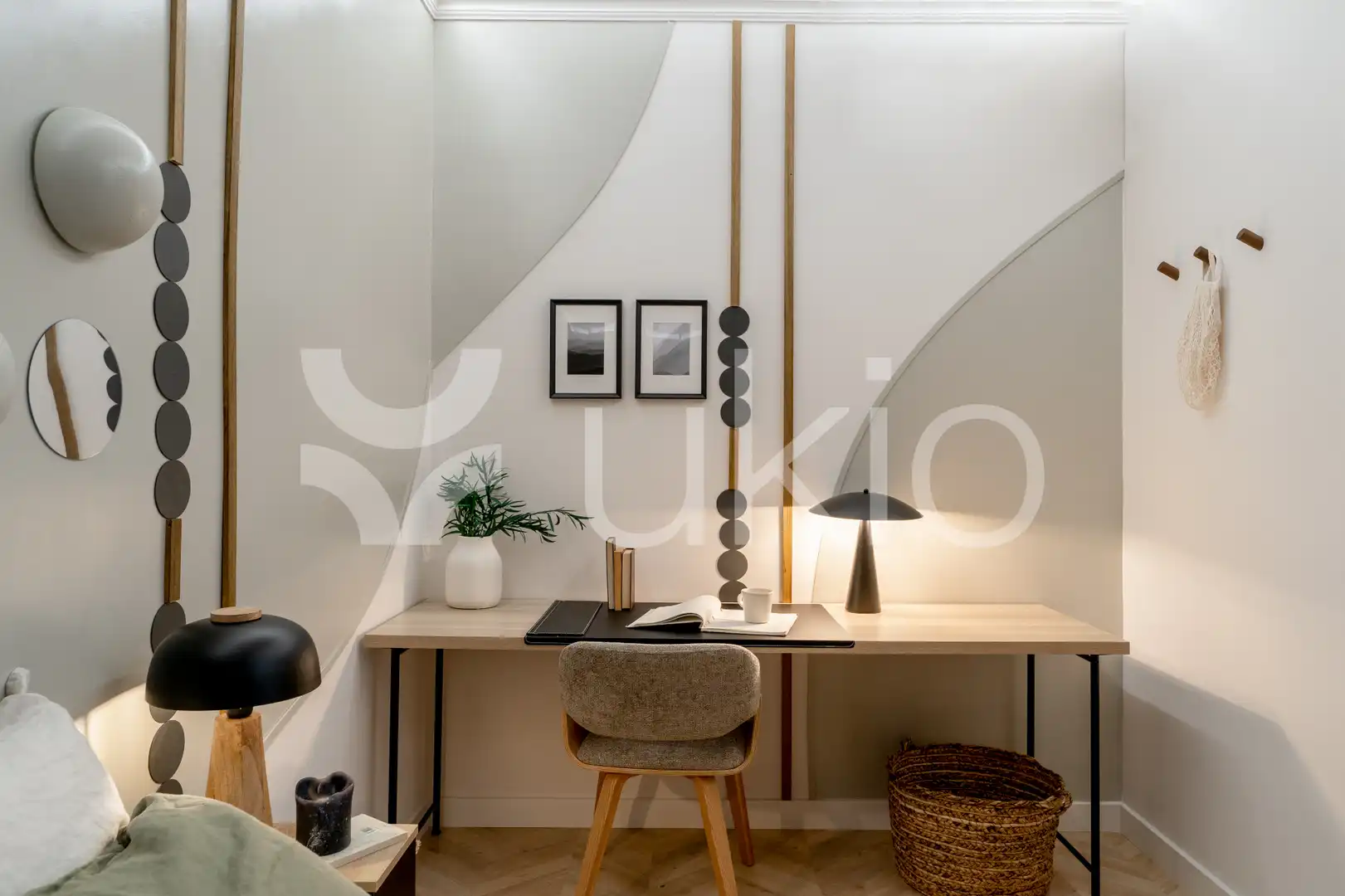 Sala d'estar de Apartament de lloguer en Madrid amb Aire condicionat, Calefacció i Moblat