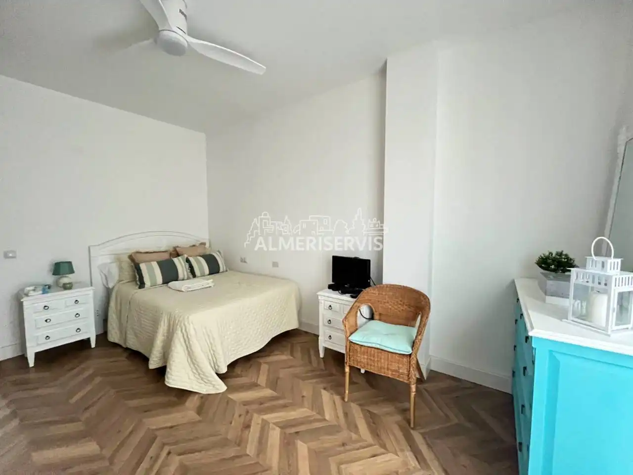 Bedroom of Attic for sale in Adra  with Air Conditioner, Parquet flooring and Terrace