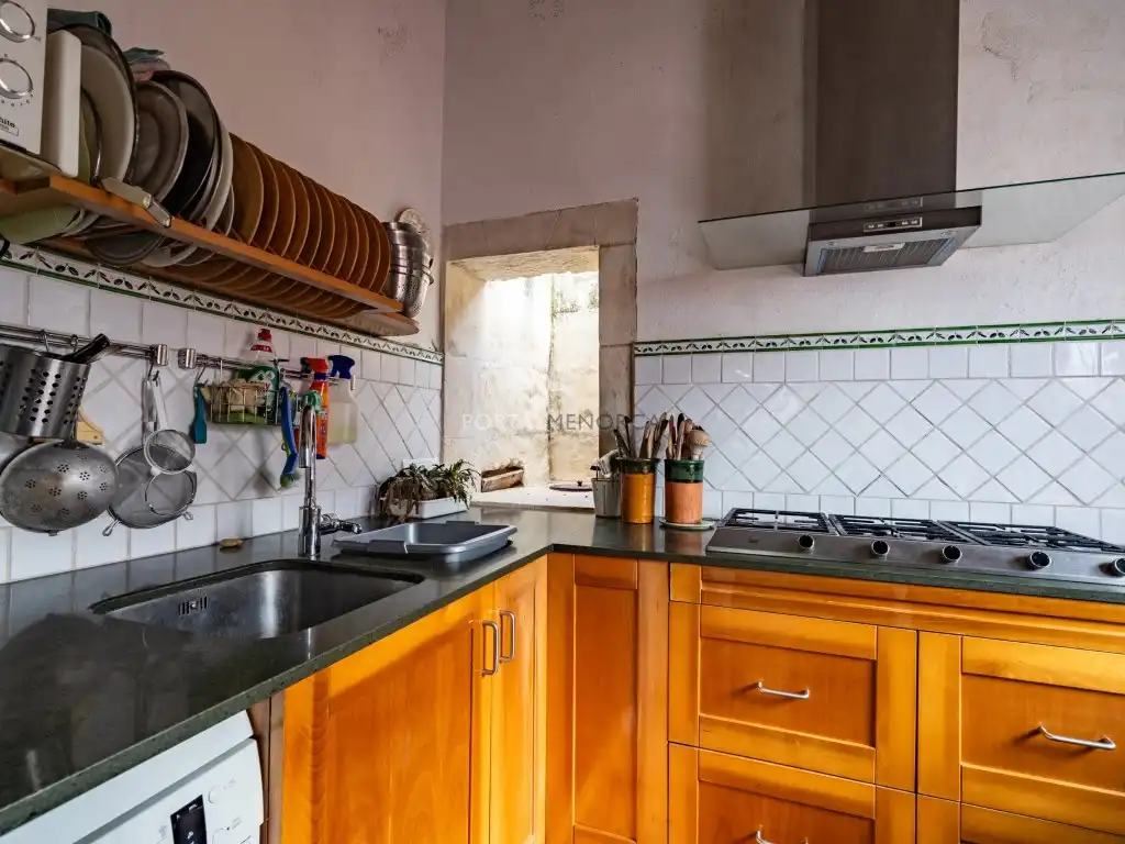 Cocina de Finca rústica en venta en Es Castell