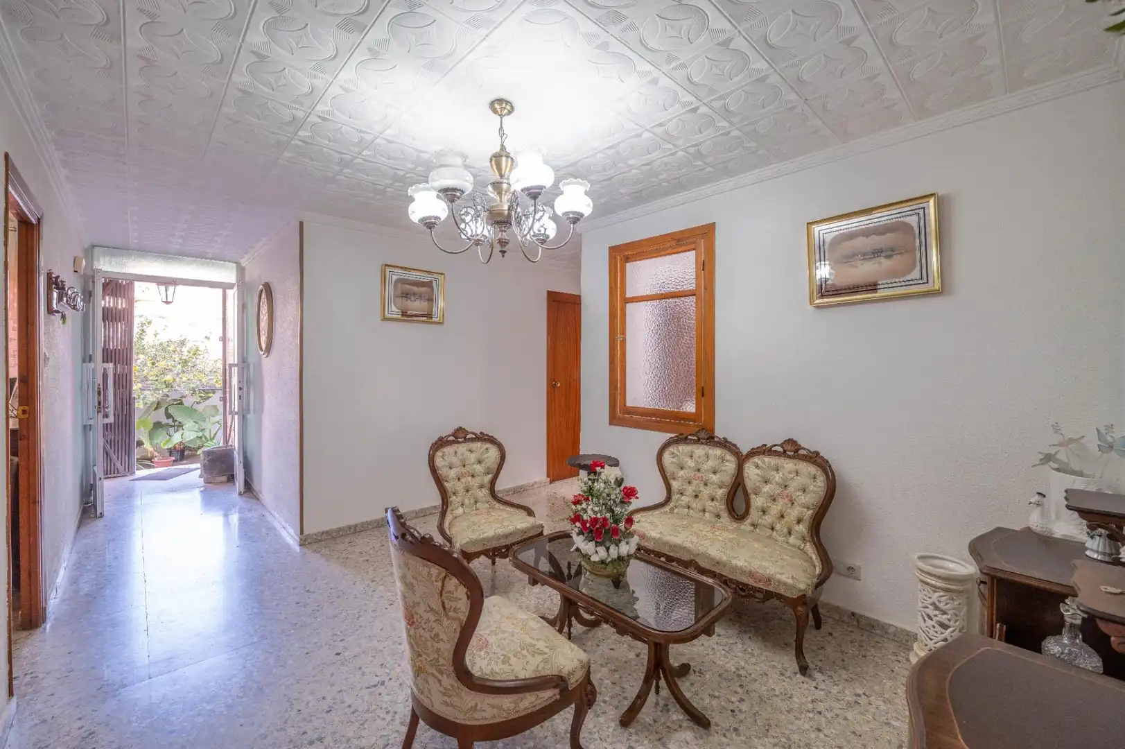 Sala de estar de Piso en venta en Órgiva con Terraza