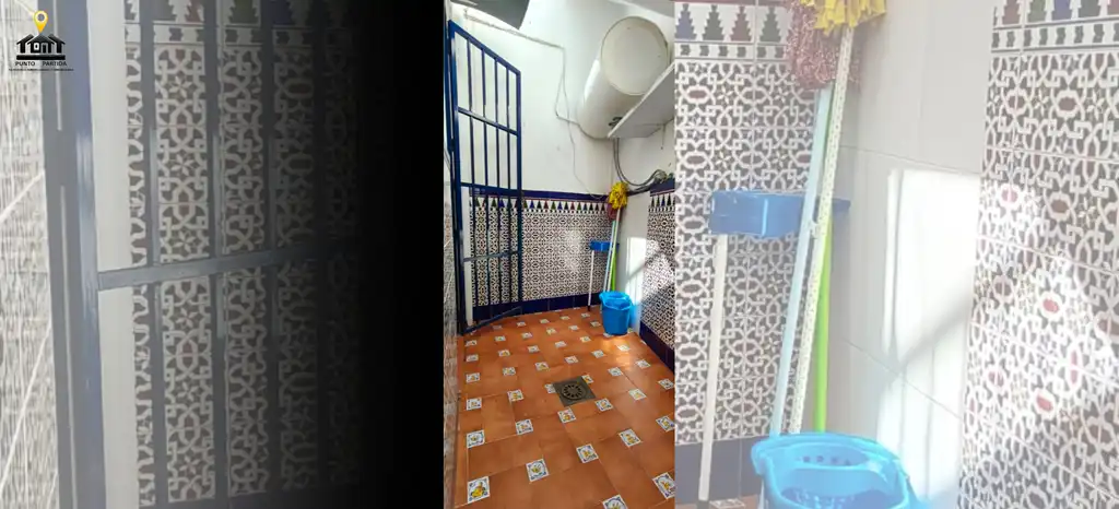 Bany de Casa o xalet en venda en Bollullos Par del Condado amb Aire condicionat, Moblat i Rentadora