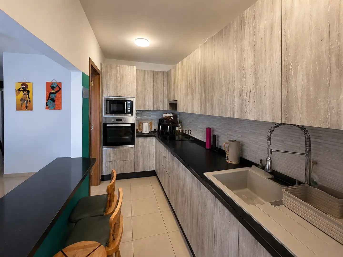 Cuina de Pis en venda en Arona amb Terrassa, Moblat i Piscina comunitària