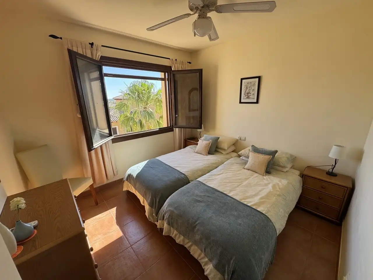 Bedroom of Apartments for sale in Vera  with Air Conditioner, Terrace and Swimming Pool