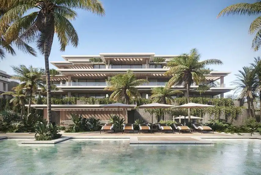 Exterior view of Apartments for sale in Estepona  with Air Conditioner, Heating and Private garden