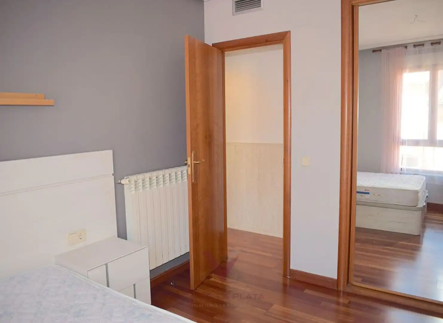 Bedroom of Flat for rent in Salamanca  with Heating, Furnished and Oven