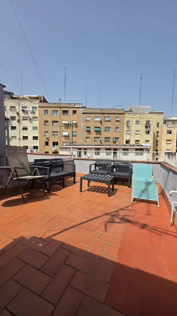 Terrassa de Casa adosada en venda en Barcelona amb Aire condicionat, Jardí privat i Terrassa