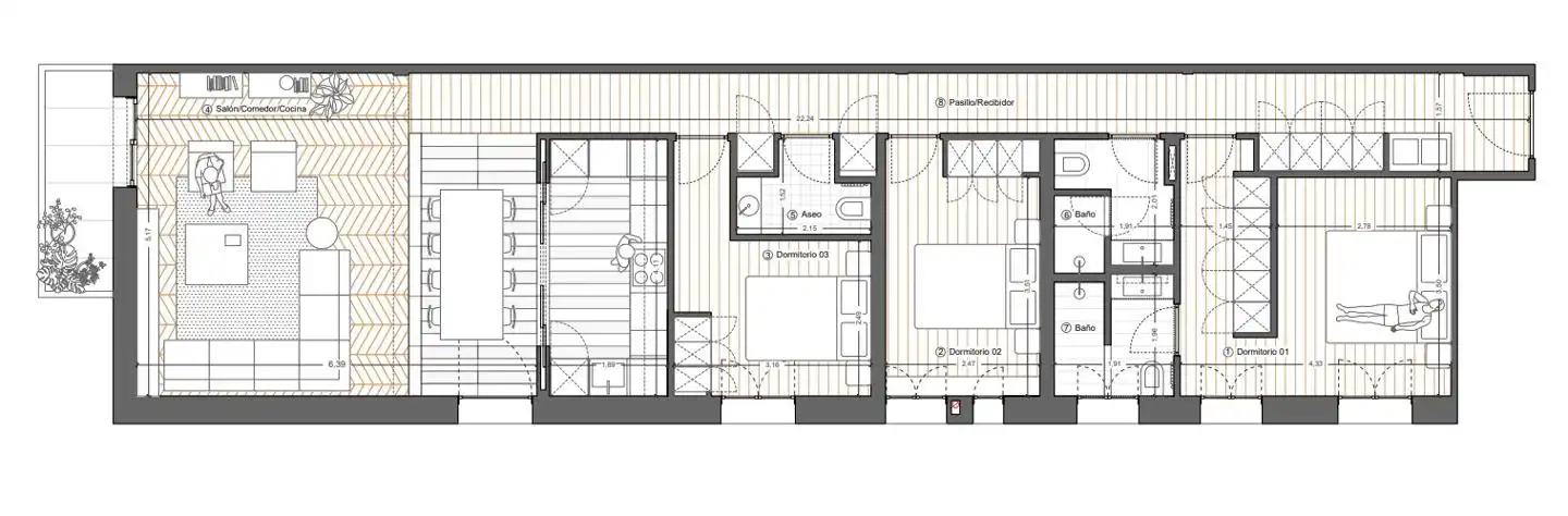 Piso con ascensor en venta en Calle de Fernández de la Hoz, imagen 32