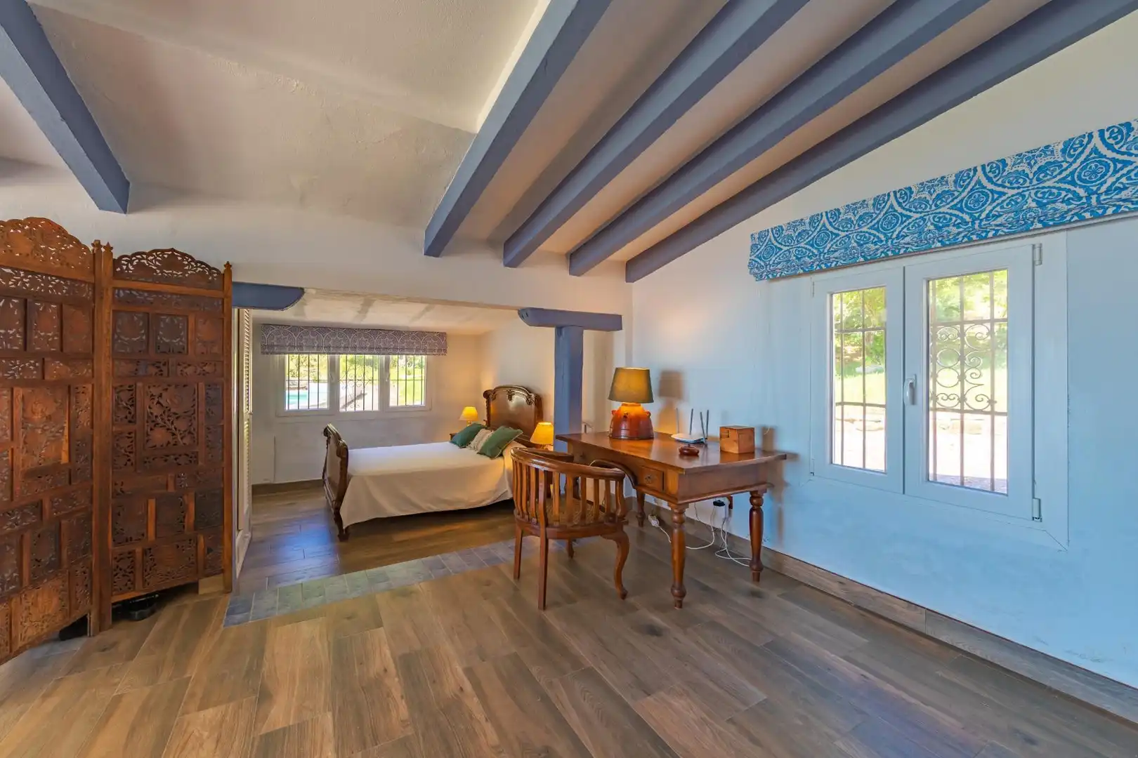 Schlafzimmer von Country house zum Verkauf in Tarifa mit Heizung und Gemeinschaftspool