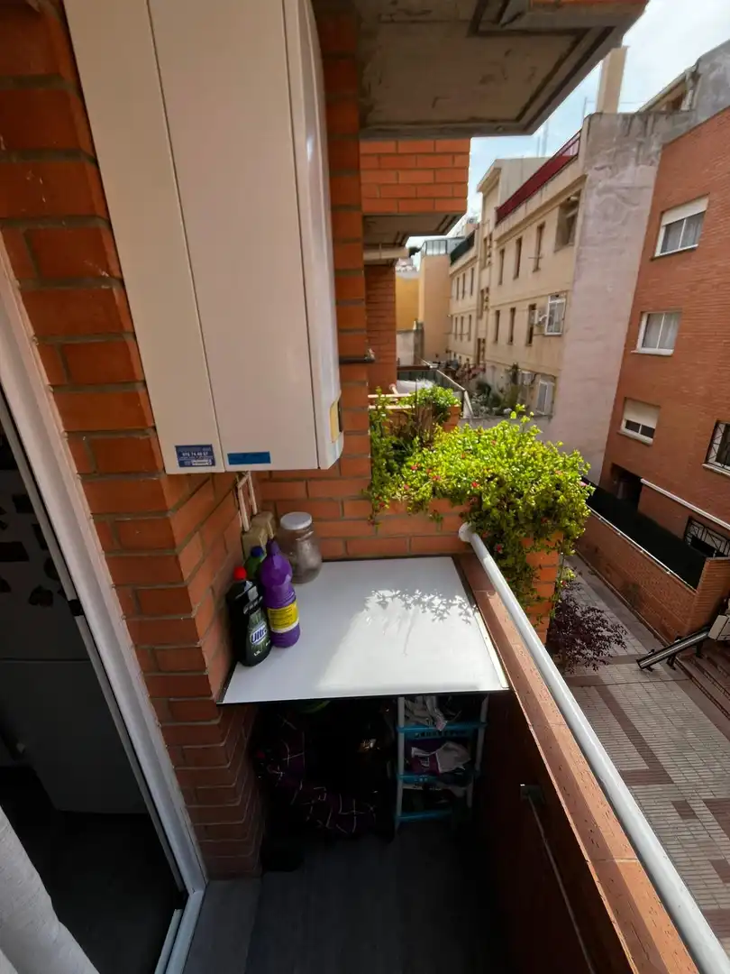 Balcony of Flat for sale in Zaragoza  with Air Conditioner, Heating and Storage room