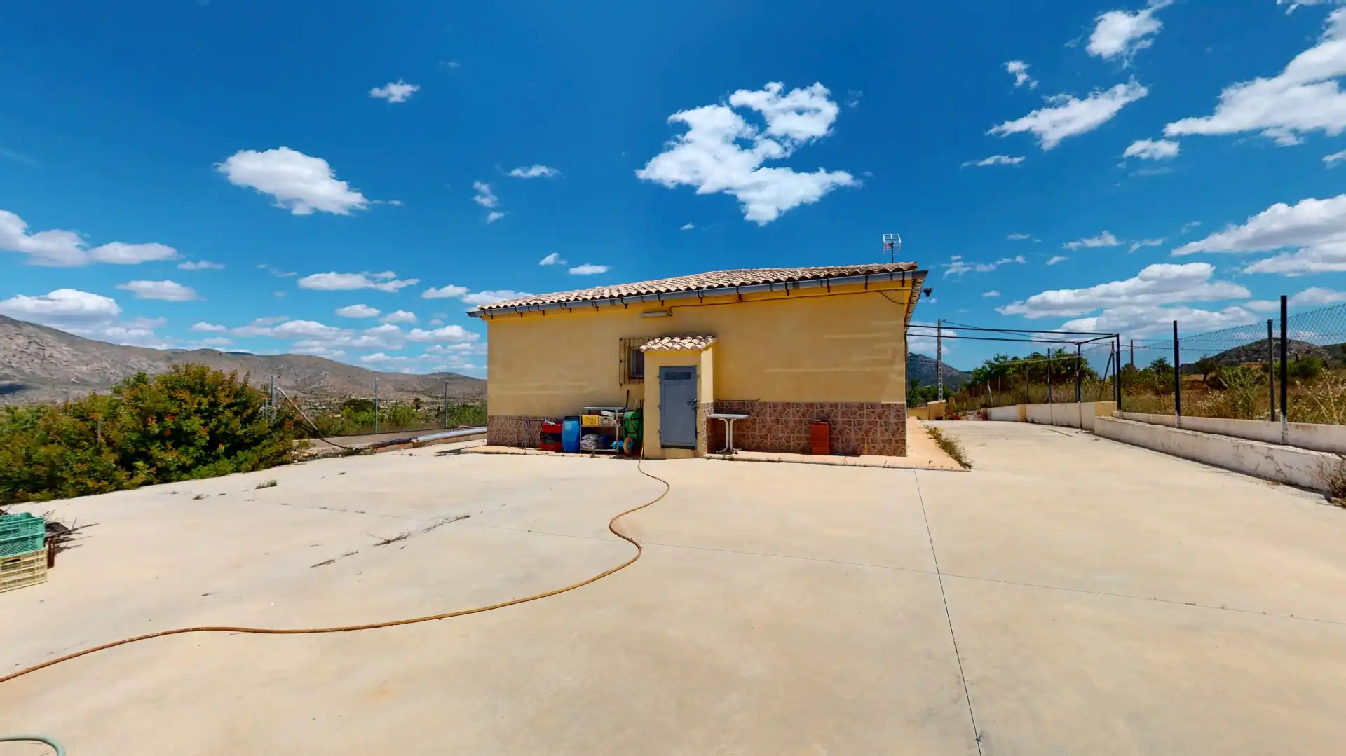 Exterior view of Country homes for sale in Hondón de los Frailes  with Air Conditioner, Terrace and Furnished