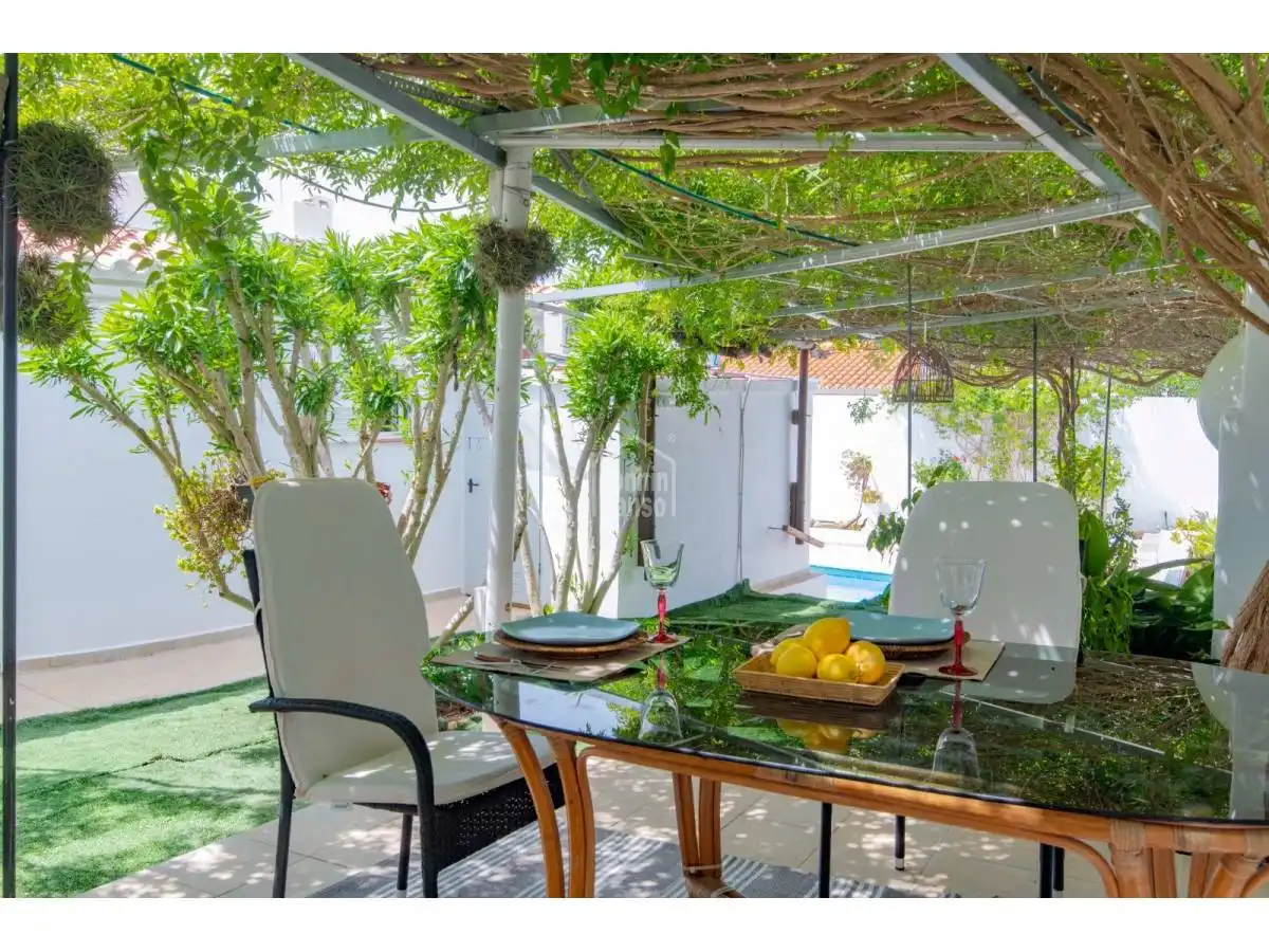 Jardí de Casa o xalet en venda en Alaior amb Jardí privat, Terrassa i Piscina