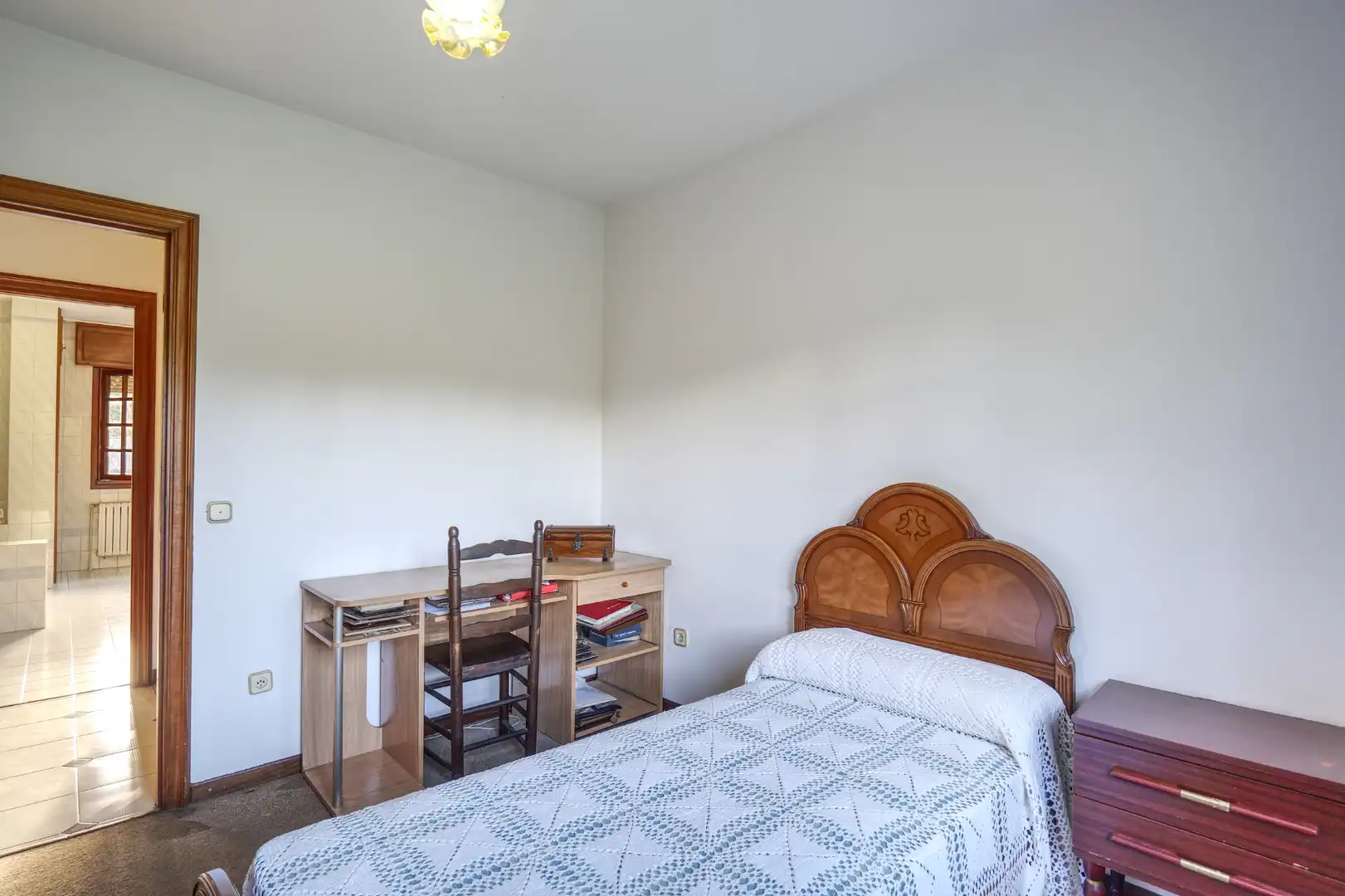 Bedroom of Houses for sale in Brión  with Heating, Private garden and Terrace