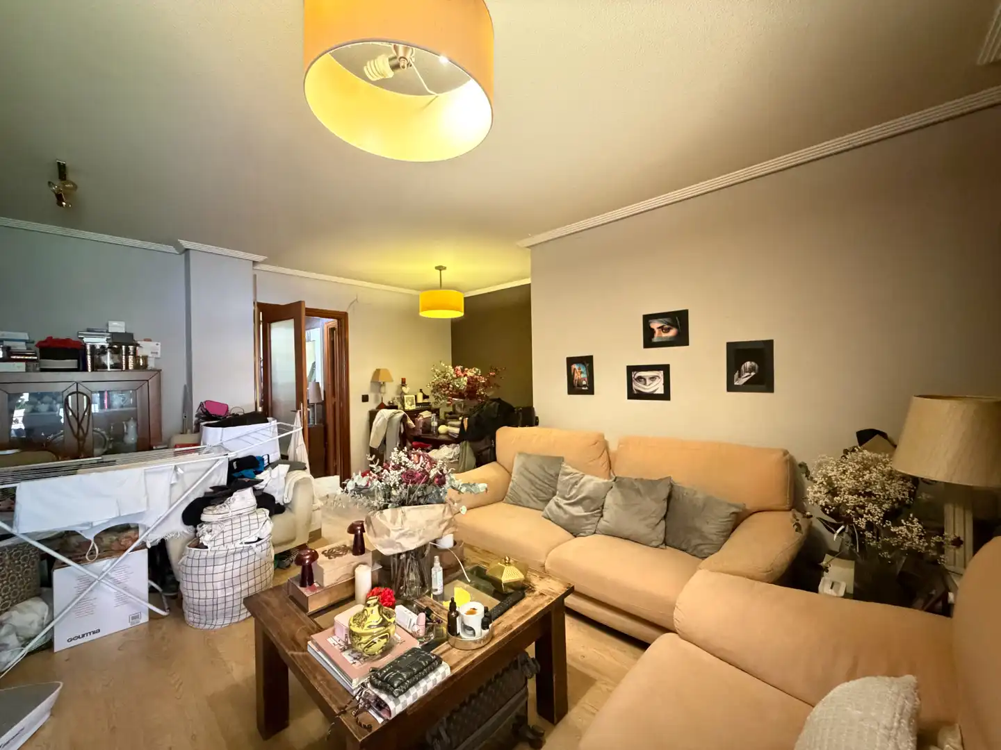 Sala d'estar de Pis en venda en Tres Cantos amb Calefacció, Terrassa i Moblat