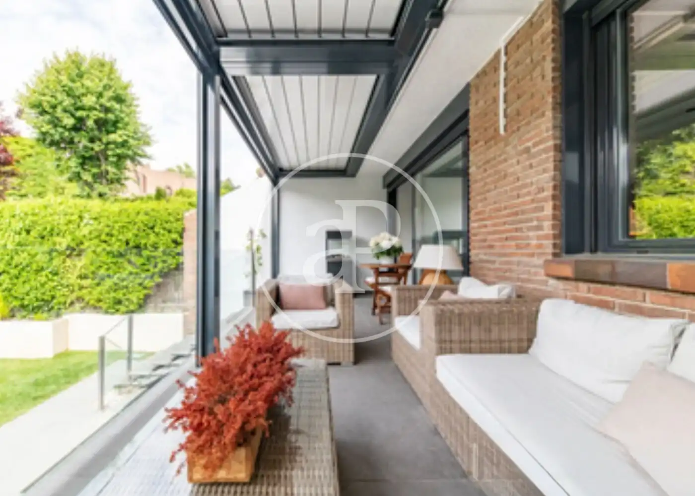 Terraza de Casa o chalet en venta en La Moraleja con Aire acondicionado, Calefacción y Jardín privado