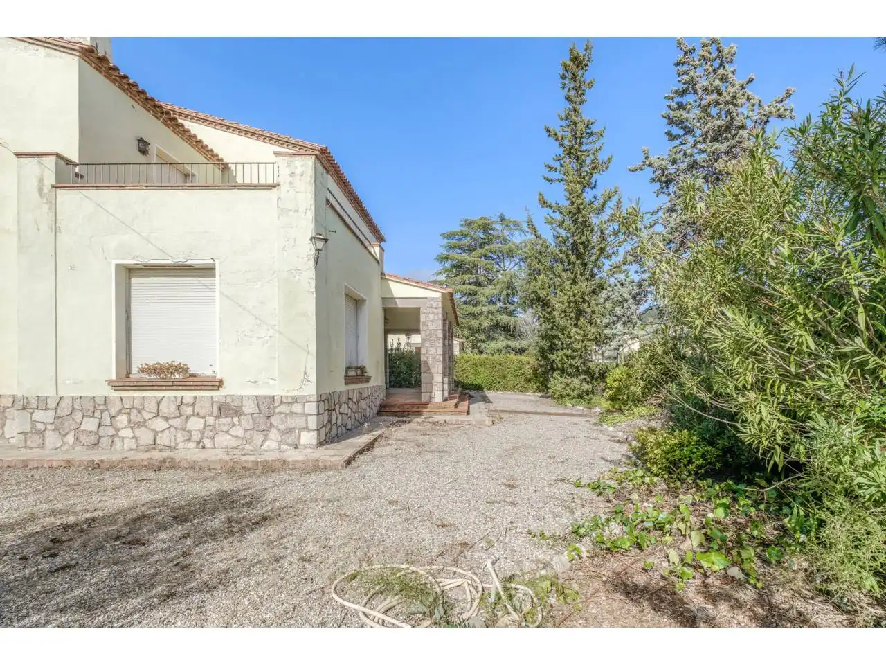 Exterior view of Houses for sale in Matadepera  with Private garden and Swimming Pool