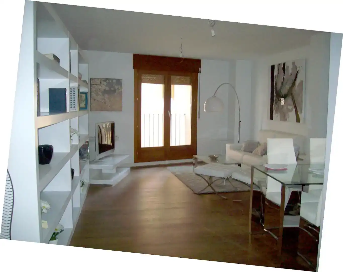 Sala de estar de Piso en venta en Caspe con Balcón