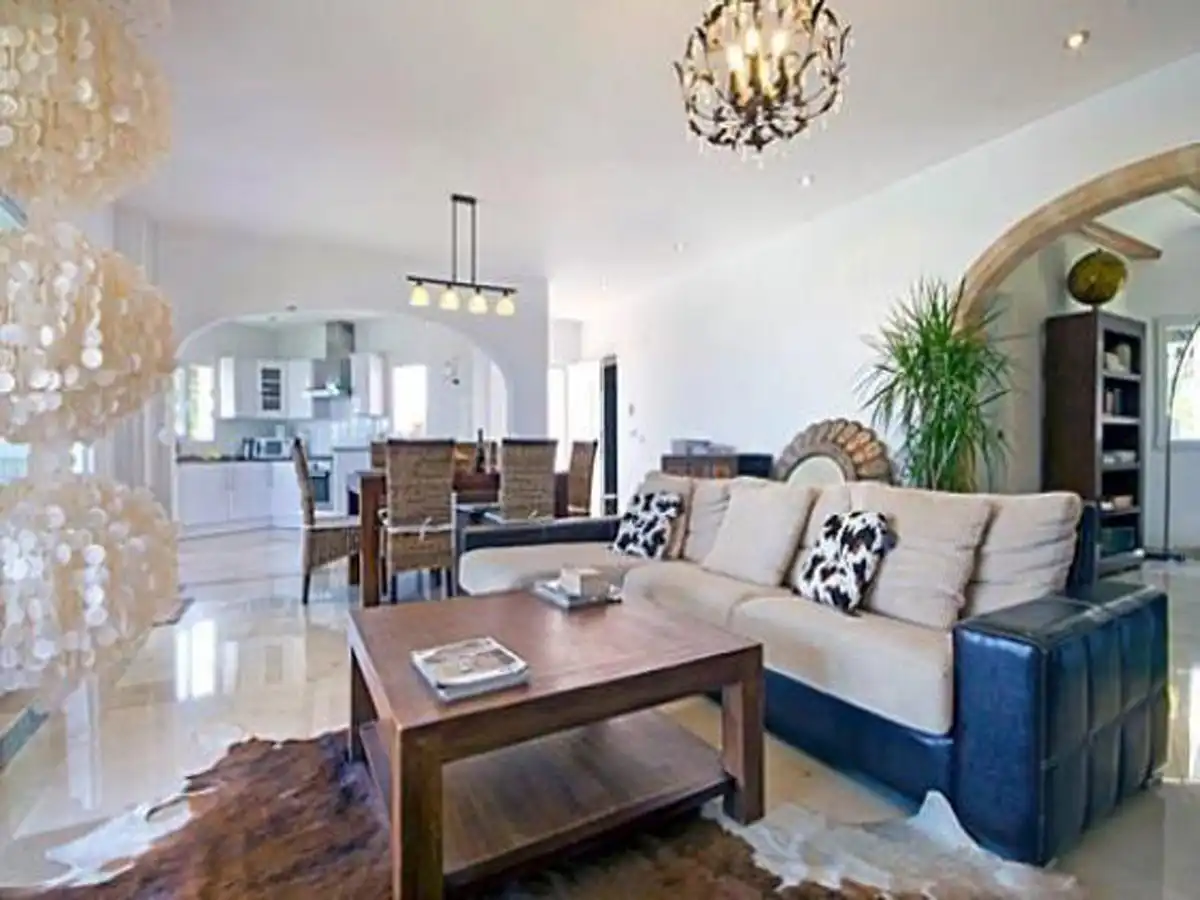Living room of Houses for sale in Dénia  with Air Conditioner, Heating and Terrace