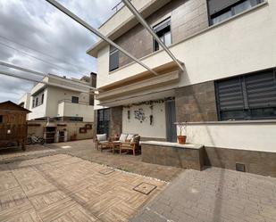 Exterior view of House or chalet for sale in Aljaraque  with Air Conditioner, Heating and Private garden