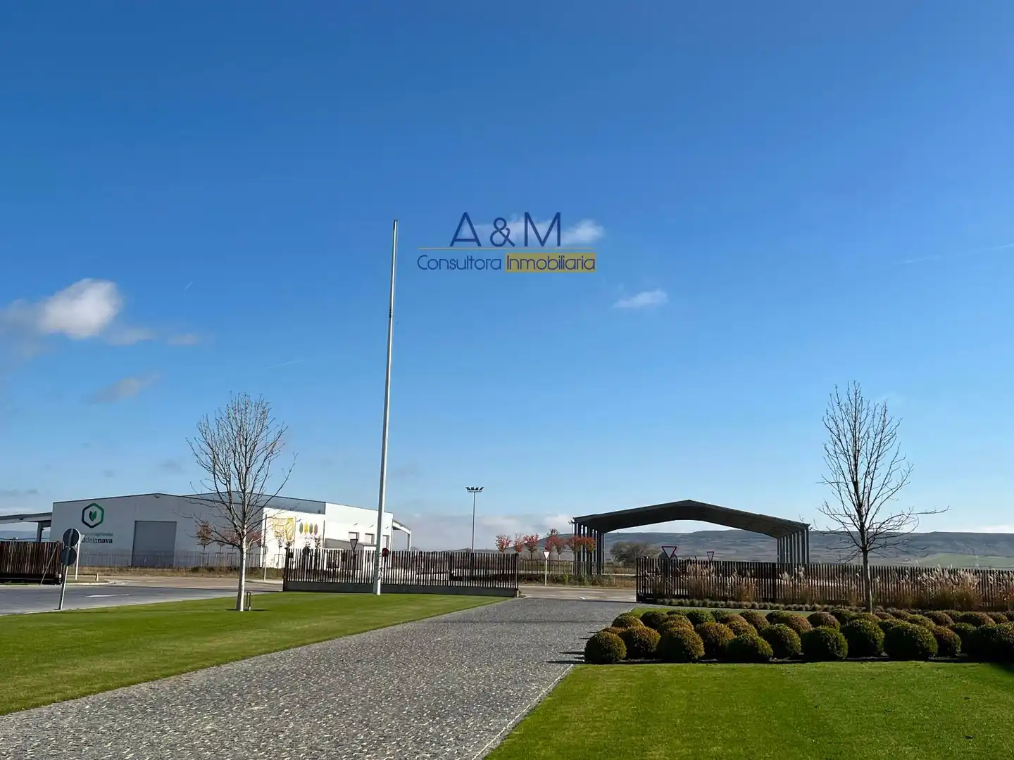 Exterior view of Industrial buildings for sale in Villamartín de Campos  with Heating and Alarm