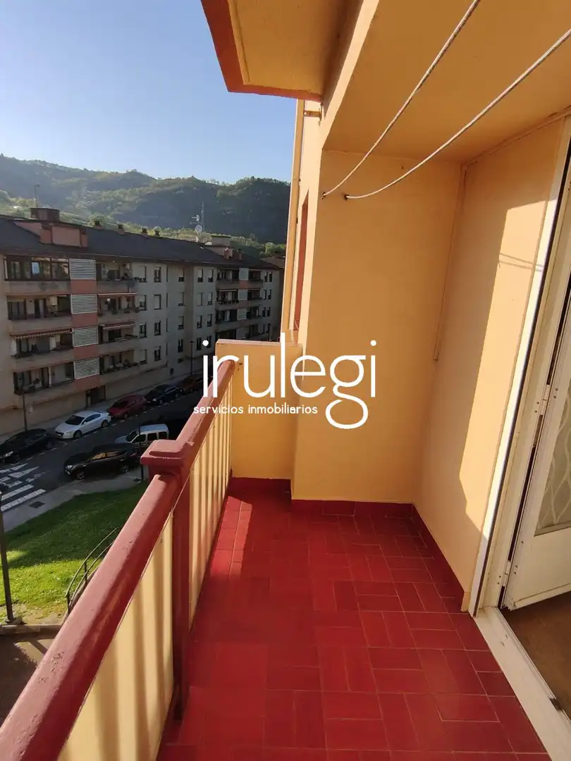 Balcony of Flat for rent in Andoain  with Heating, Storage room and Furnished