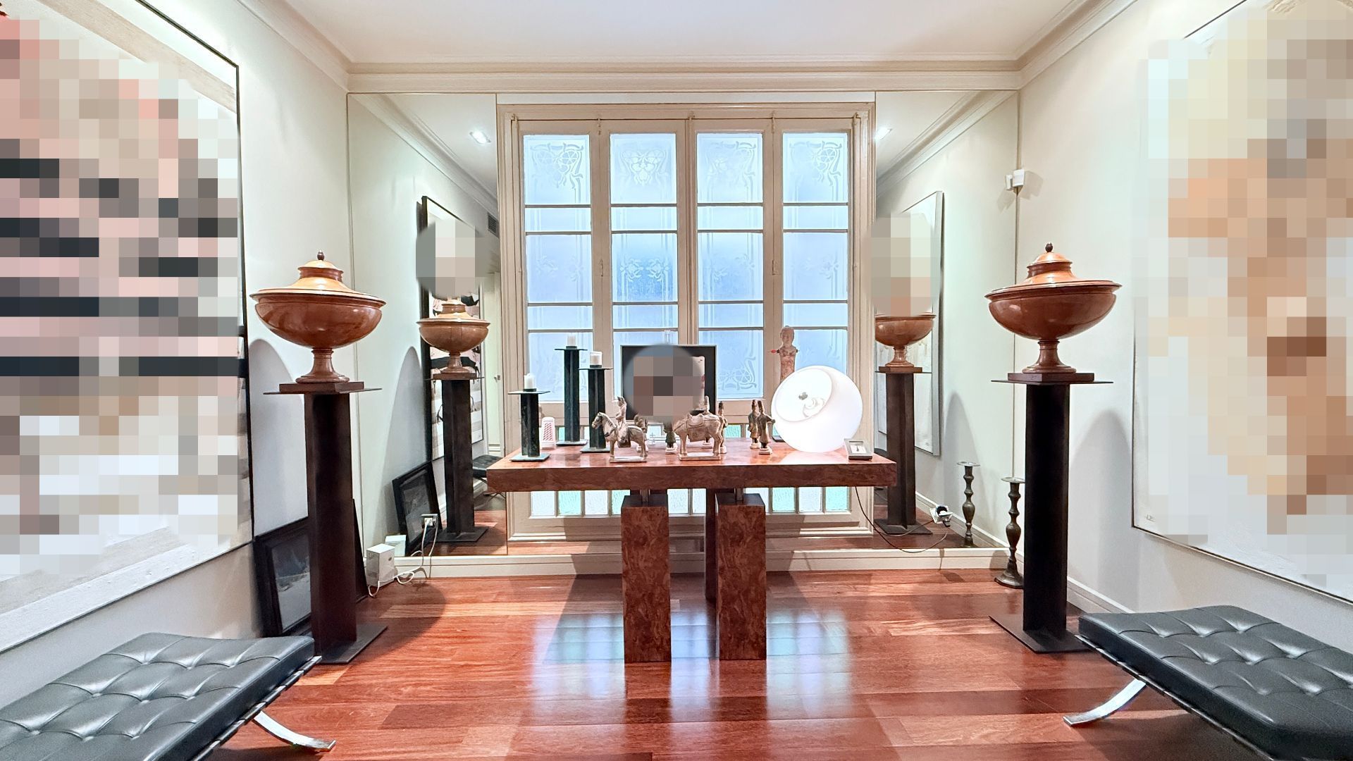 Dining room of Flat for sale in  Barcelona Capital  with Air Conditioner and Heating