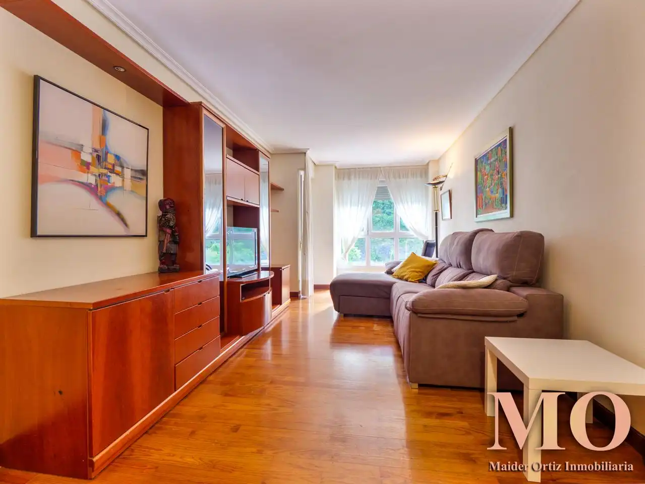 Living room of Flat for sale in Bergara  with Heating, Terrace and Storage room
