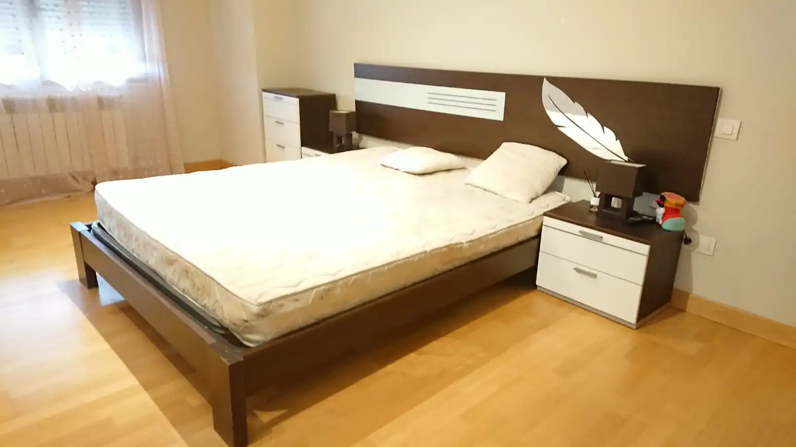 Bedroom of Flat for sale in Lardero  with Heating, Terrace and Swimming Pool