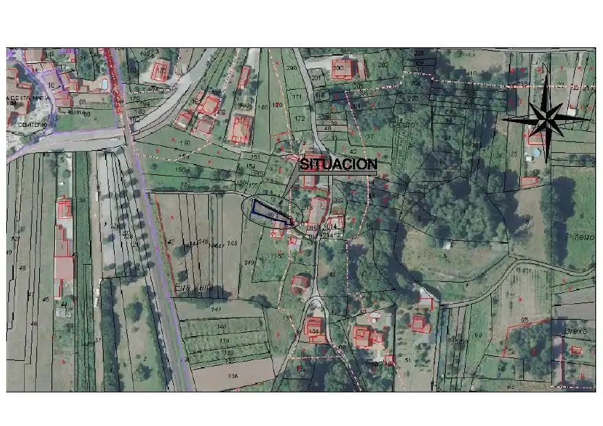 Casa adosada en venda en Padrón amb Jardí privat, Moblat i Forn