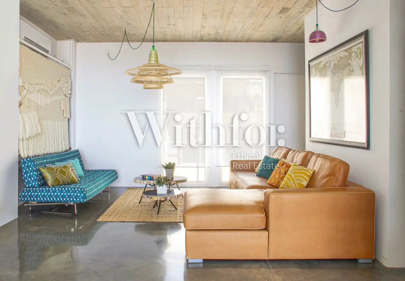 Sala de estar de Casa o chalet de alquiler en Barcelona con Aire acondicionado, Calefacción y Terraza