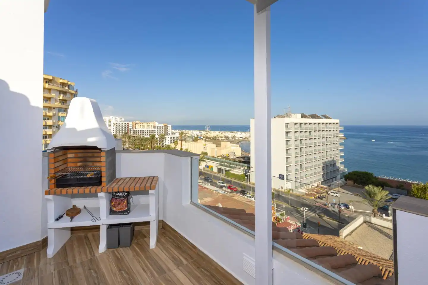 Terrace of Apartments for sale in Benalmádena  with Air Conditioner, Terrace and Furnished