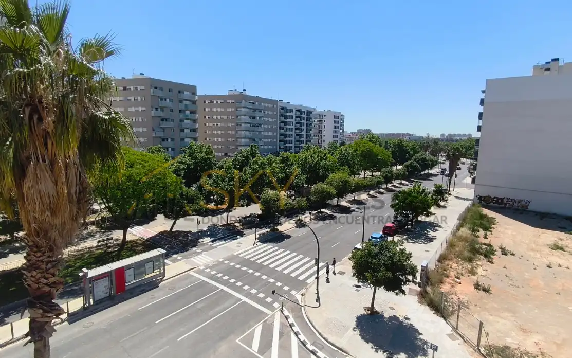 Exterior view of Flat for sale in Valencia  with Air Conditioner, Heating and Terrace