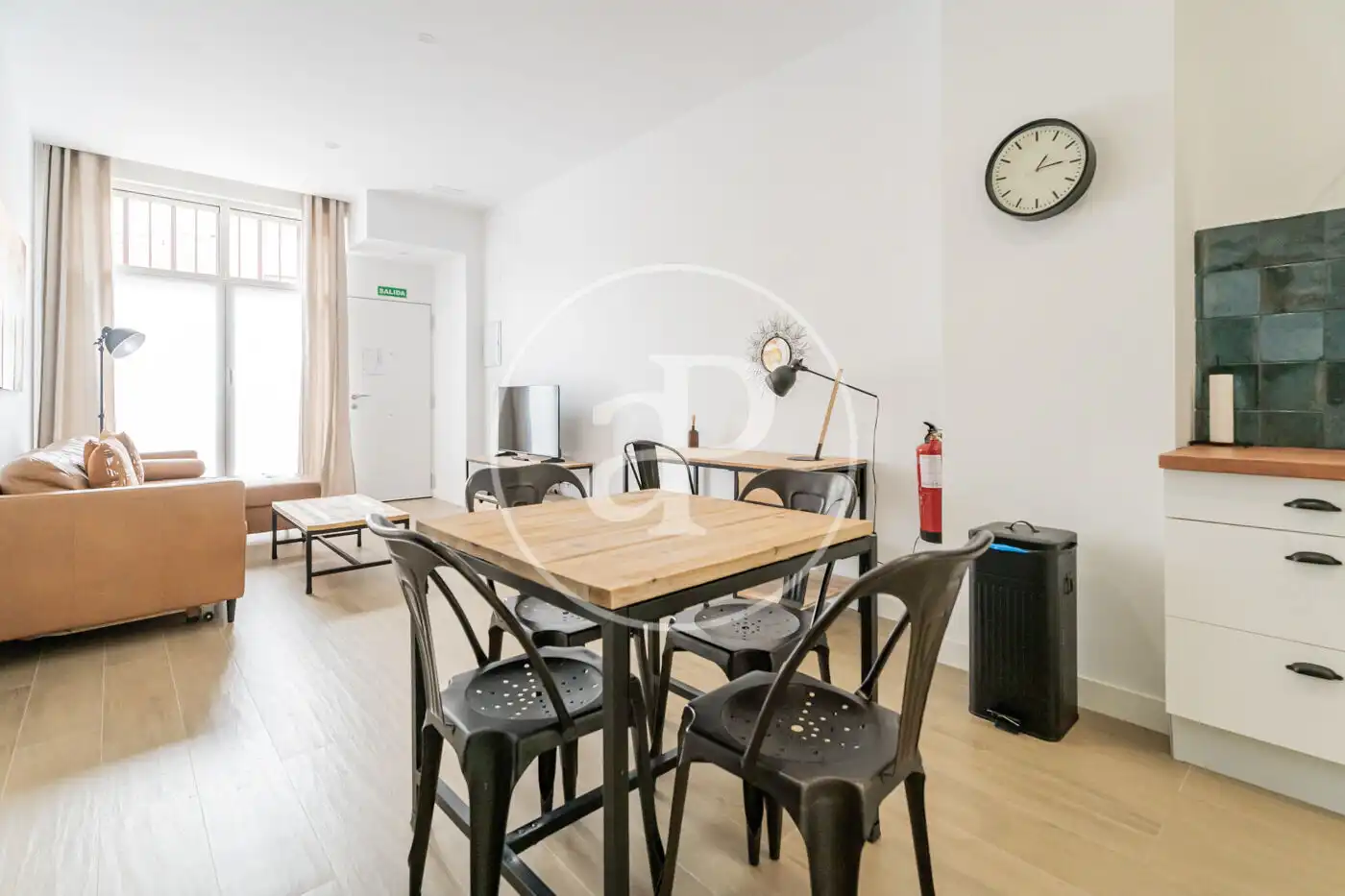 Exterior view of Flat for rent in Madrid  with Air Conditioner, Heating and Furnished