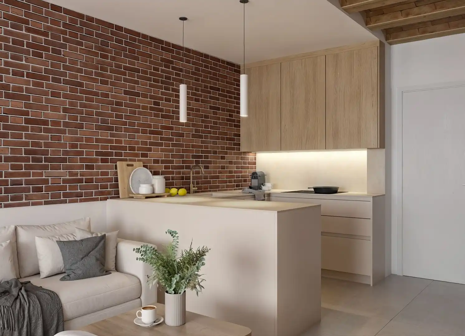 Cocina de Piso en venta en Barcelona con Aire acondicionado, Calefacción y Terraza