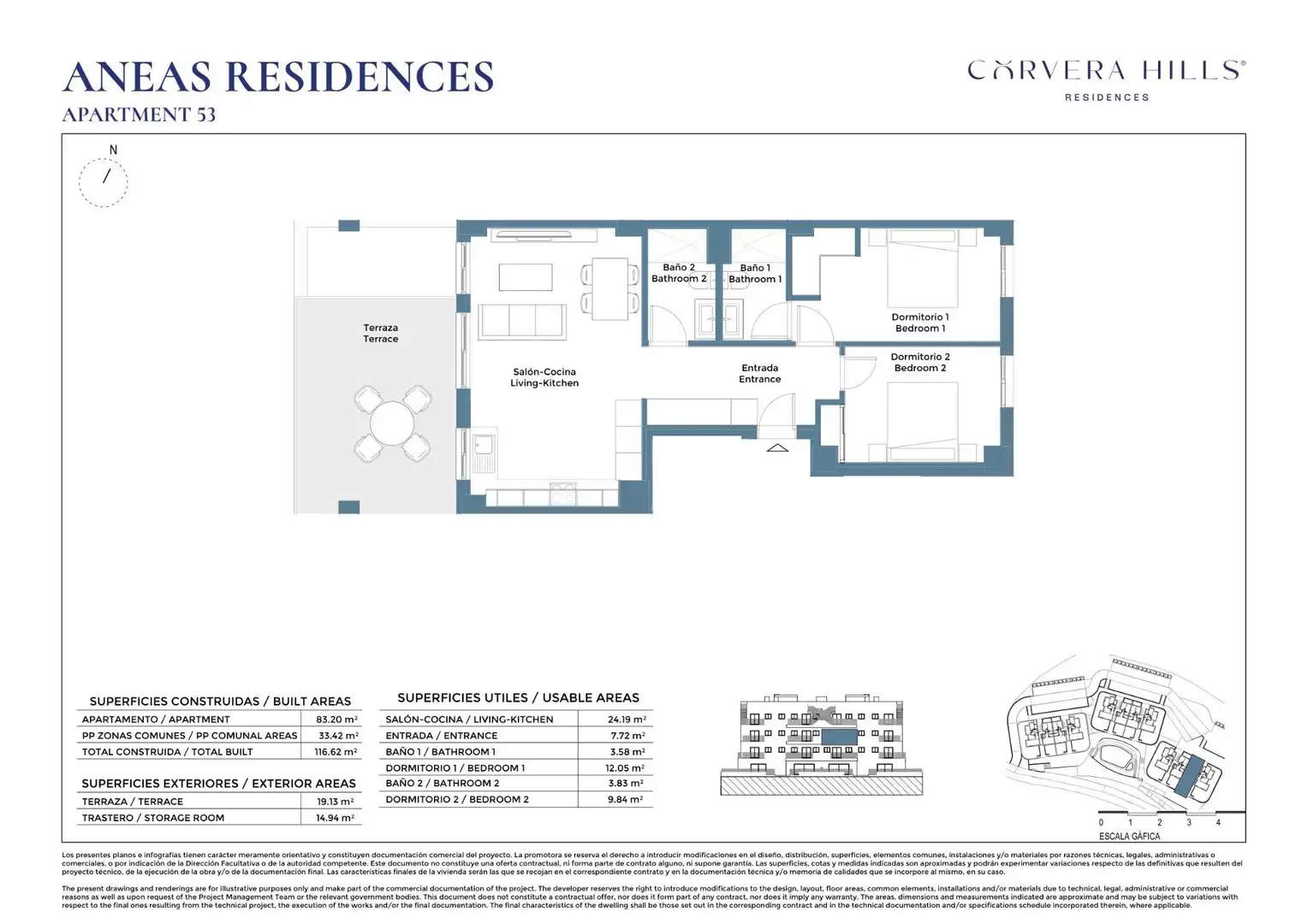 Apartament amb piscina en venda a Calle Calle Corvera Golf Country Club 1, imagen 24