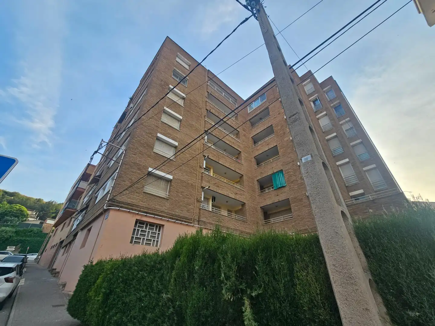 Exterior view of Flat for sale in Tamarite de Litera  with Heating, Storage room and Furnished