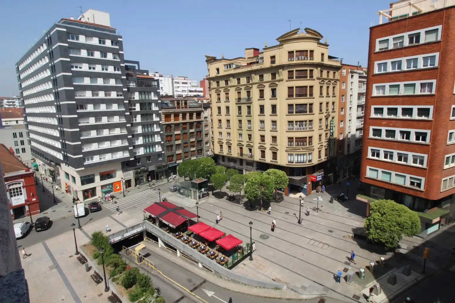 Exterior view of Flat for rent in Gijón   with Heating and Parquet flooring