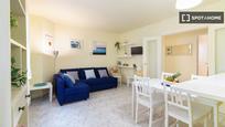 Living room of Flat to rent in  Barcelona Capital  with Air Conditioner, Heating and Furnished