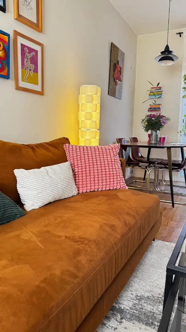 Sala d'estar de Casa adosada en venda en Noroeste 