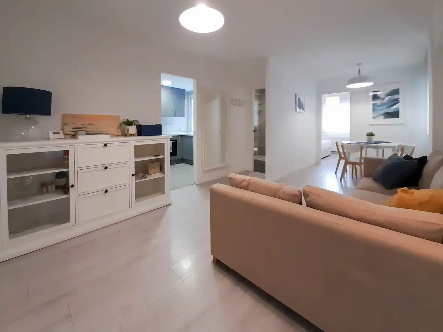Living room of Flat for rent in Madrid  with Heating, Furnished and Oven