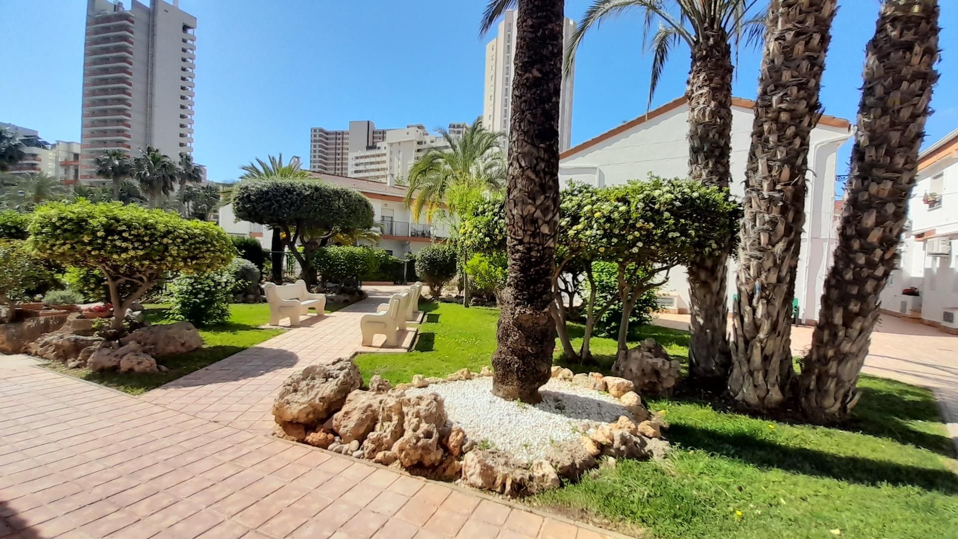 Jardín de Casa o chalet en venta en Benidorm con Piscina comunitaria
