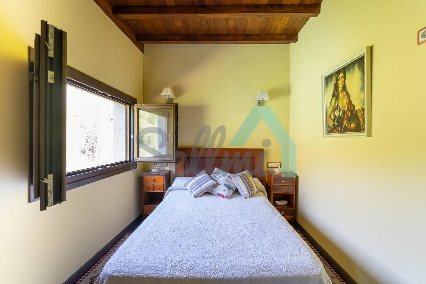 Schlafzimmer von Einfamilien-Reihenhaus zum Verkauf in Teverga mit Abstellraum