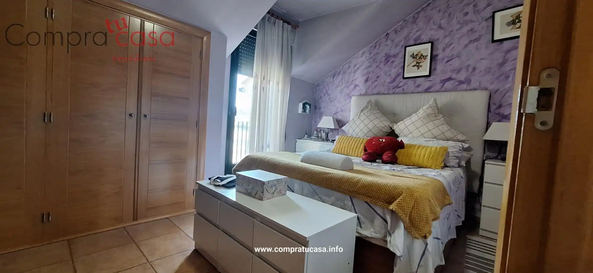 Habitación de Casa adosada en venta en Los Huertos, Segovia