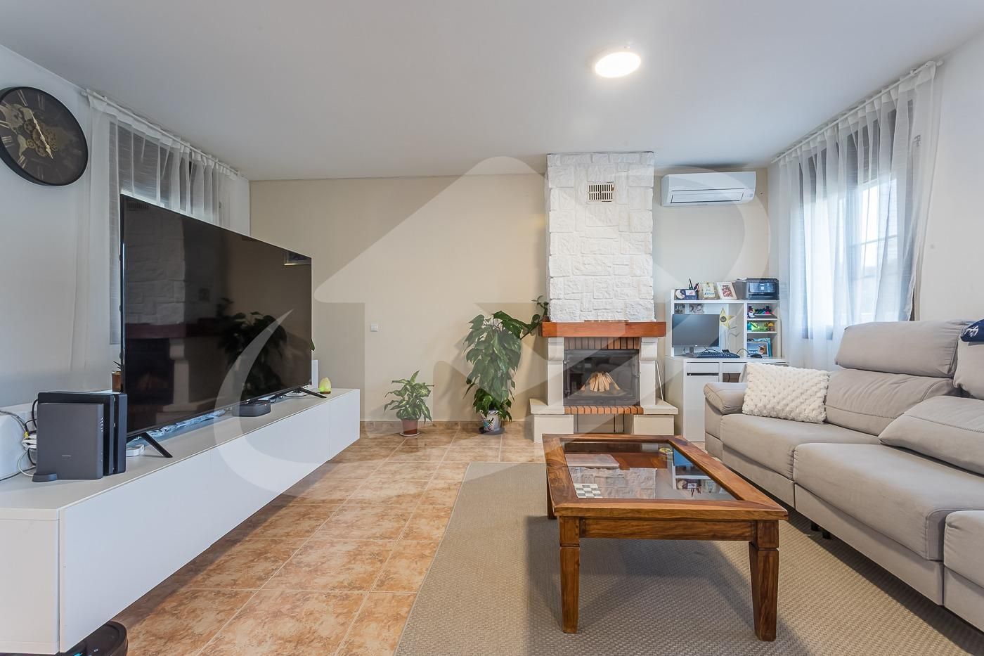 Living room of House or chalet for sale in Castellar del Vallès  with Air Conditioner, Heating and Private garden