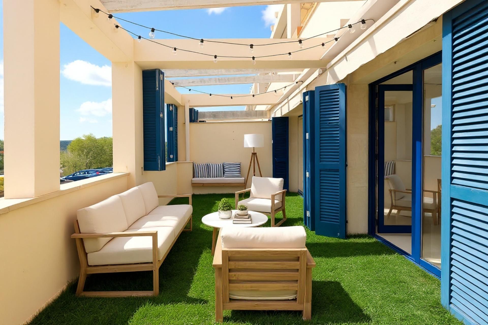 Terraza de Planta baja en venta en Andratx con Jardín privado, Terraza y Piscina comunitaria