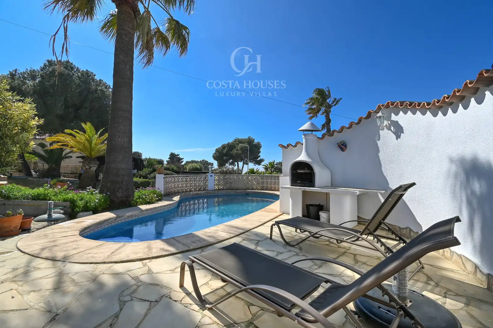Exterior view of Houses for sale in Jávea / Xàbia  with Air Conditioner, Heating and Private garden