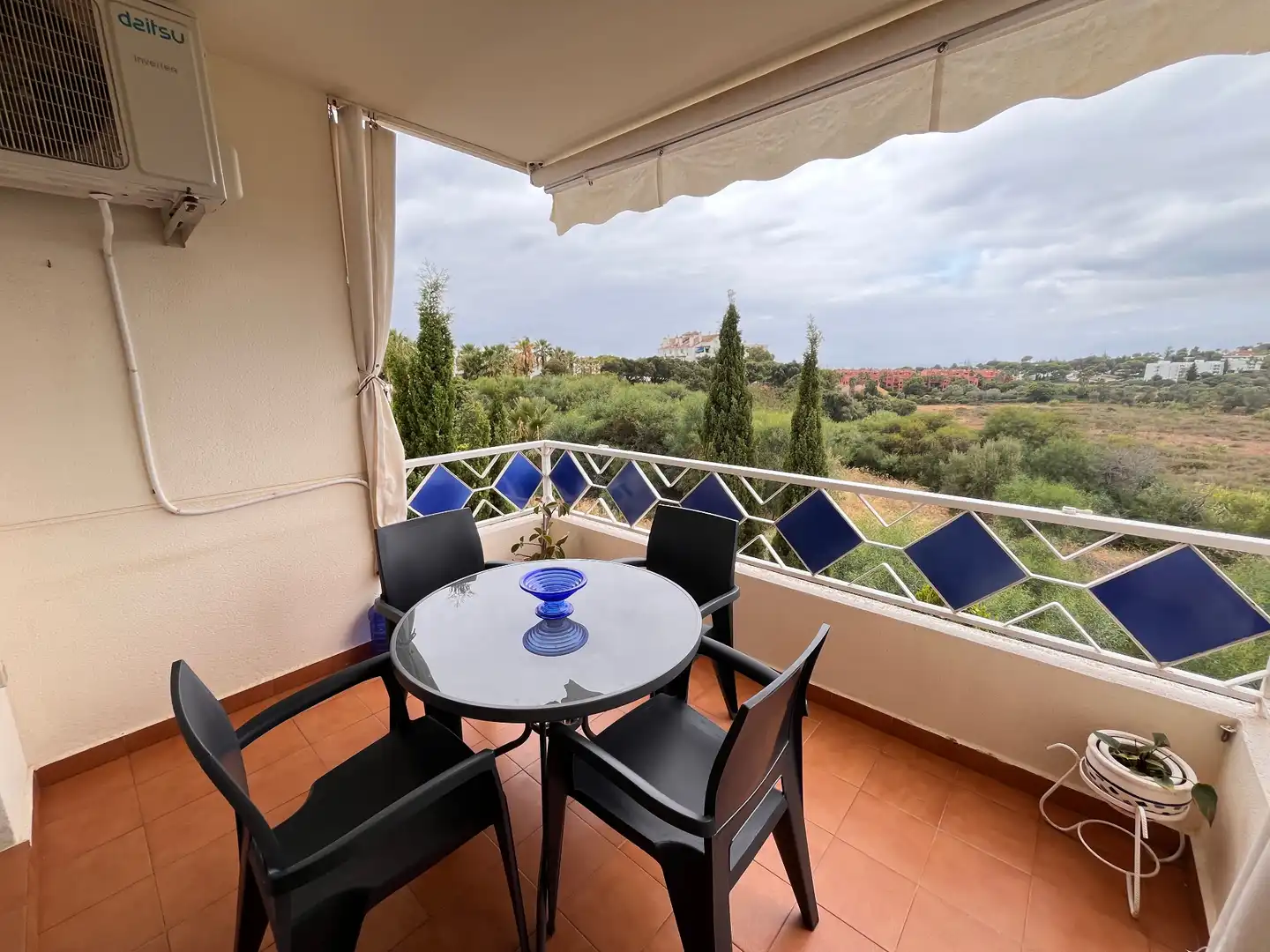 Terrace of Apartments for rent in Marbella  with Air Conditioner, Terrace and Furnished