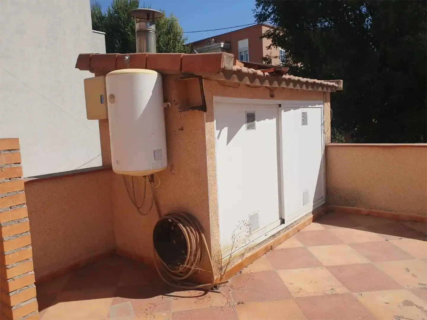 Terraza de Casa o chalet en venta en Madrid con Aire acondicionado y Trastero
