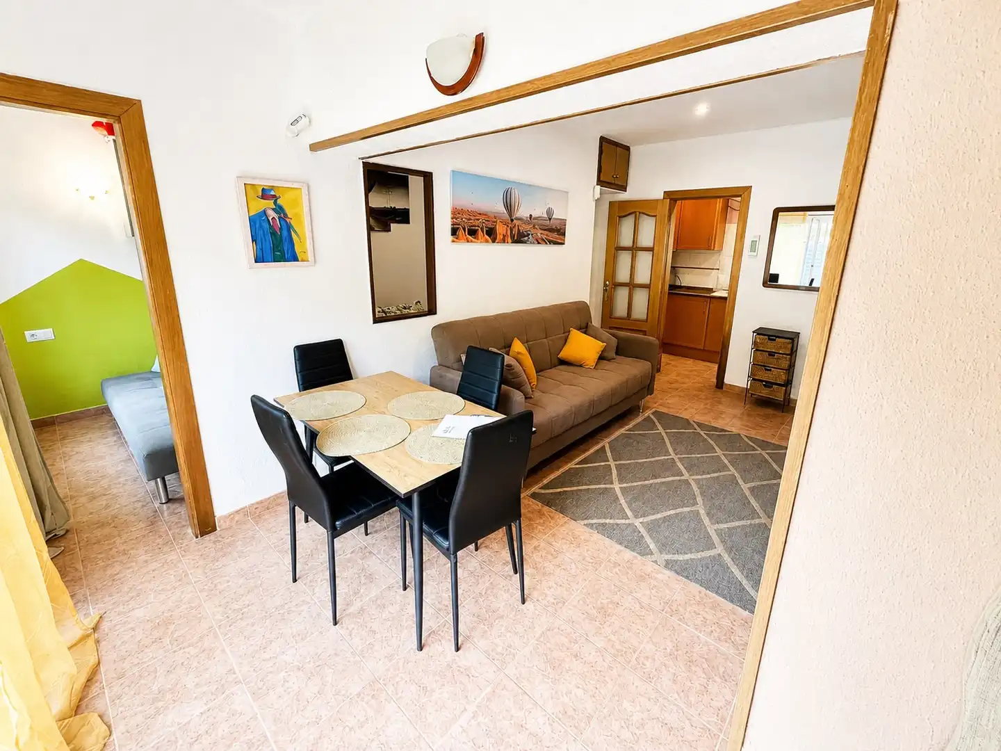 Sala de estar de Apartamento en venta en Santa Susanna con Terraza, Horno y Piscina comunitaria